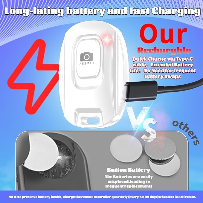 Bluetooth Camera Remote Shutter - Image 2
