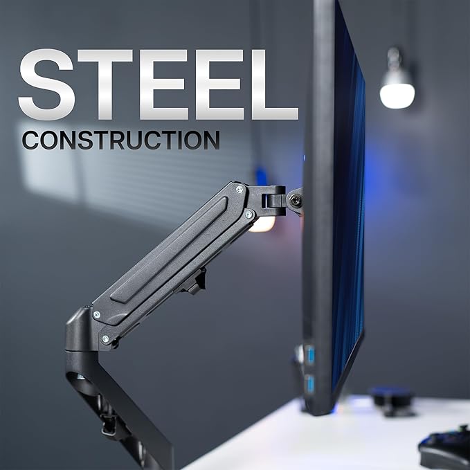 VIVO Heavy Duty Single Monitor Tension Arm - Image 6