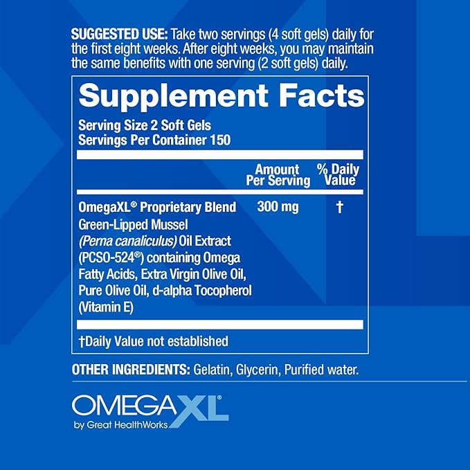 OmegaXL Joint Support Supplement - Image 7
