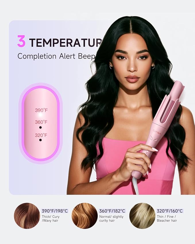 TSUYAGLA Automatic Curling Iron, 1 1/4 Hair Curler - Image 7