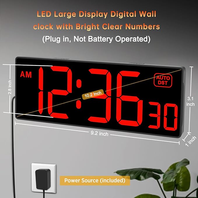 Soobest Digital Wall Clock - Image 2