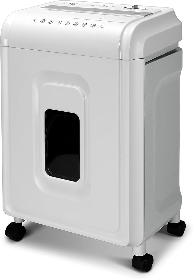 Aurora AU1262XA Anti-Jam 12-Sheet Crosscut Paper and CD/Credit Card Shredder by Aurora