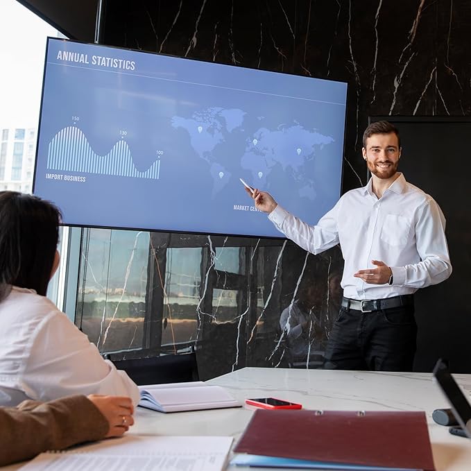 TouchWo 65-inch Interactive Touchscreen Monitor, Electronic Whiteboard Touch - Image 6