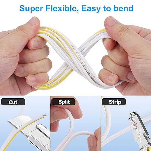 Mygatti 14AWG Speaker Wire 50 FT, 14/2 Gauge Audio Speaker Wire, - Image 6