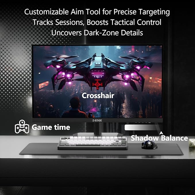 Z-Edge 27 inch Gaming Monitor 320Hz 300Hz, 2K QHD 1440P Fast IPS Monitor - Image 5
