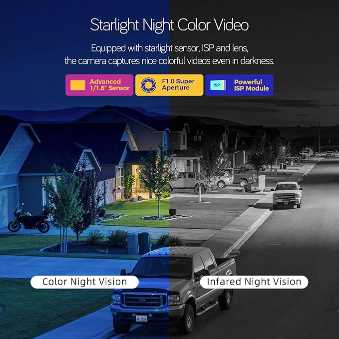 XMARTO 2K HD Wireless Solar Security Camera System - Image 2