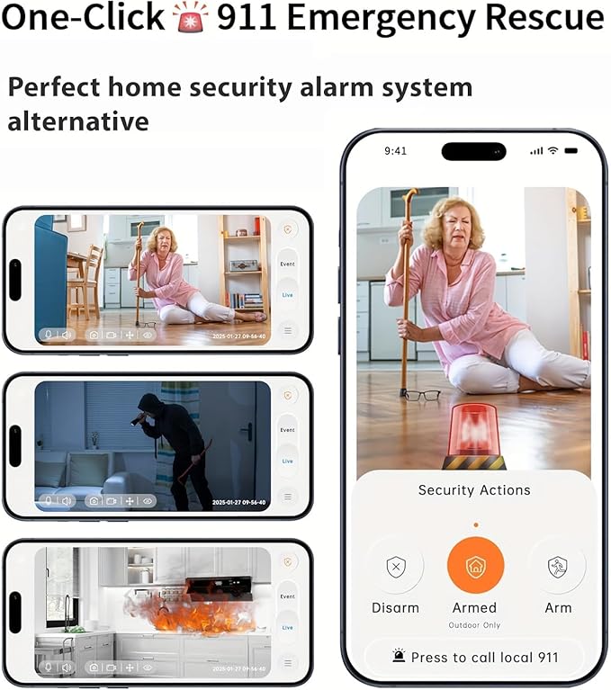 Security Cameras Indoor, 2K 5G&2.4Ghz WiFi Camera - Image 6