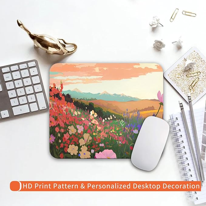 Armanza Square Mouse Pad Natural Scenery, Personalized Premium-Textured Custom - Image 6