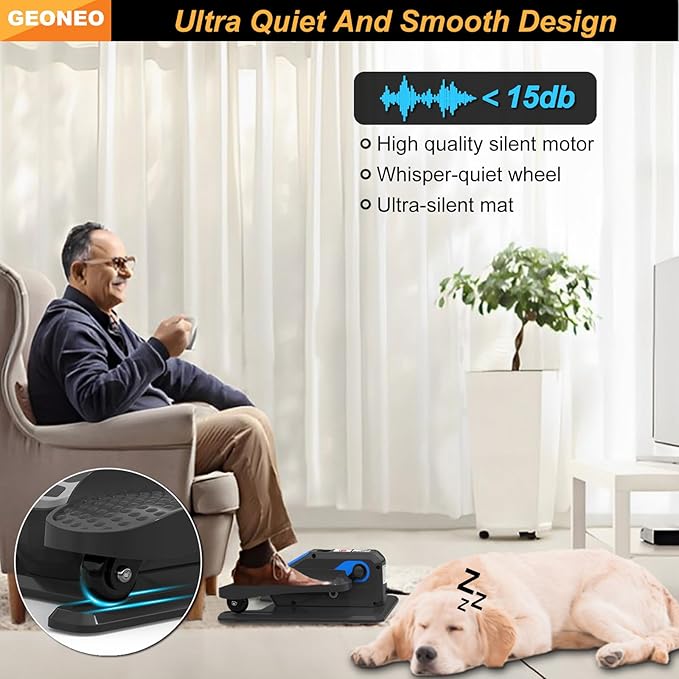 Under Desk Elliptical Machine, Electric Elliptical Exerciser - Image 4