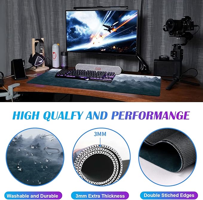 Large Extended Gaming Mouse Pad - Image 4