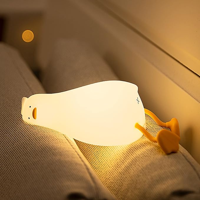 LEDHOLYT Night Light for Kids, Cute Silicone Nursery Duck Lamp for Baby and by LEDHOLYT