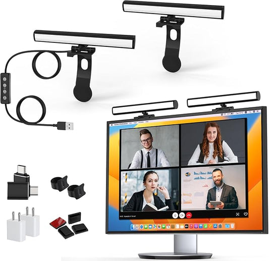 Video Conference Lighting, Monitor Light Bar, Eye-Caring Computer Light by HOME