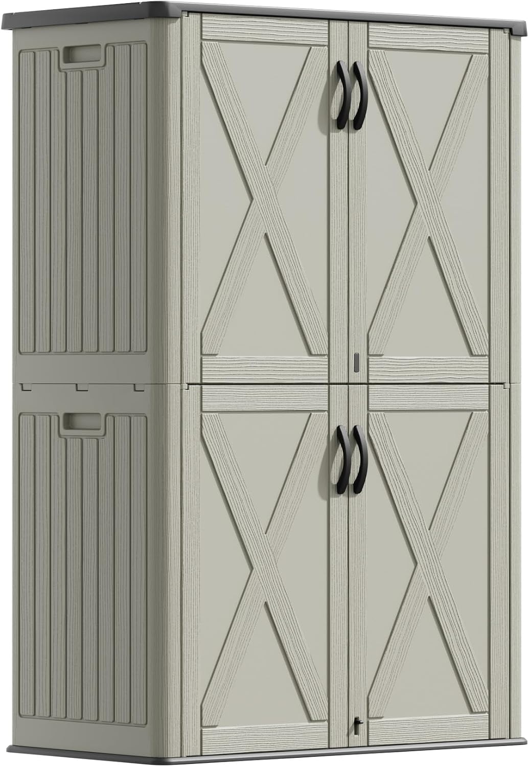 devoko 50 cu ft plastic outdoor storage cabinet, main product view