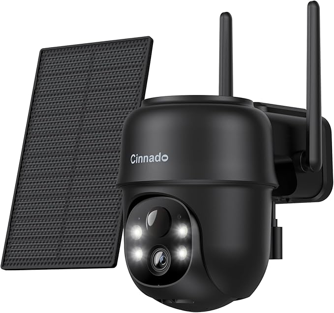 Cinnado 2K Cameras for Home Security-2.4G WiFi Outdoor Camera Wireless by Cinnado