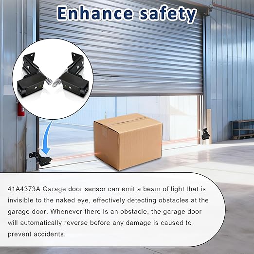 NLDZGA 41A4373A Garage Door Safety Sensor Compatible - Image 3