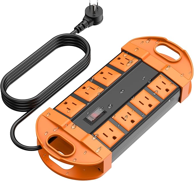 CCCEI Outdoor Power Strip Weatherproof by CCCEI