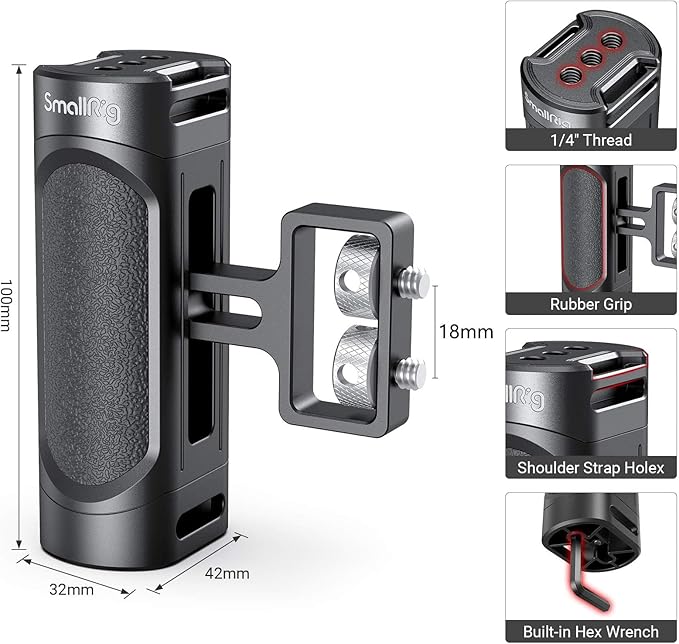 SMALLRIG Mini Side Handle Handgrip - Image 6
