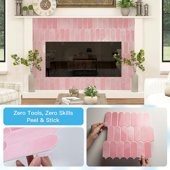 Art3d 12 x 12 Inch Heavy-Duty Peel and Stick Backsplash, Self-adhesive Wall - Image 6