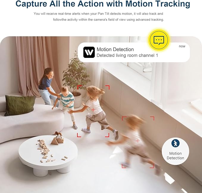 GBIUT Indoor Security Camera, 5G & 2.4GHz Dog/Puppy/Pet WiFi Security Camera - Image 5