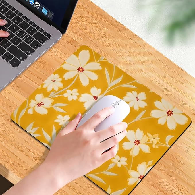 Sunday Market Square Mouse pad, Waterproof, Anti Slip Rubber Base, Computer - Image 7