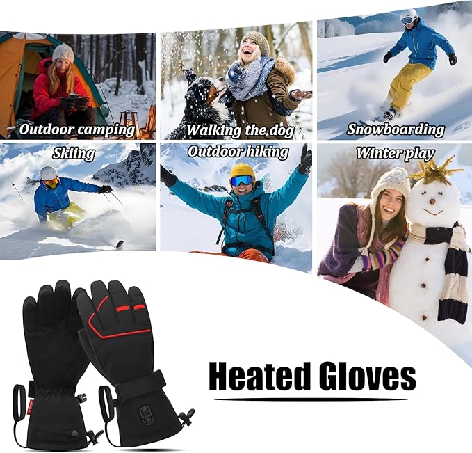 FEETMOR Heated Gloves for Men Women - Image 6