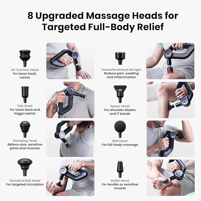BOB AND BRAD D6 Ultra Massage Gun - Image 9