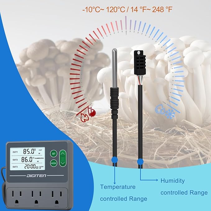 DIGITEN Temperature and Humidity Controller - Image 5