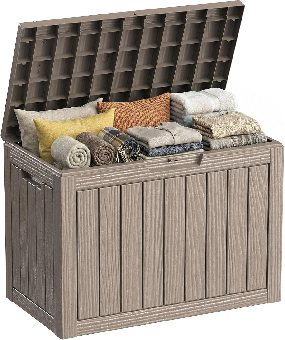 rojik waterproof deck box durable outdoor storage box, main product view