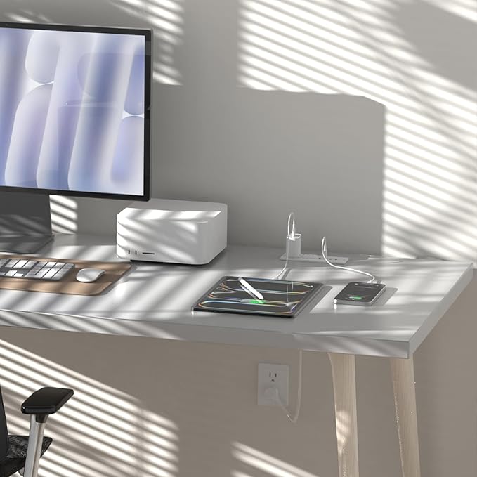 Recessed Power Strip Fast Charging Station 2 PD 65W USB C, Flush Mount - Image 5
