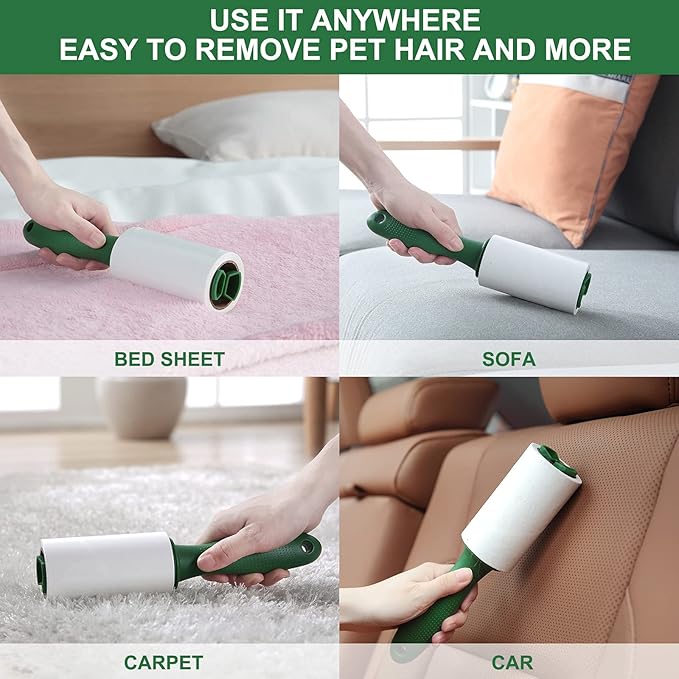Fedicelly Lint Rollers Pet Hair Extra Sticky Furniture, Cat Dog Hair Remover - Image 6