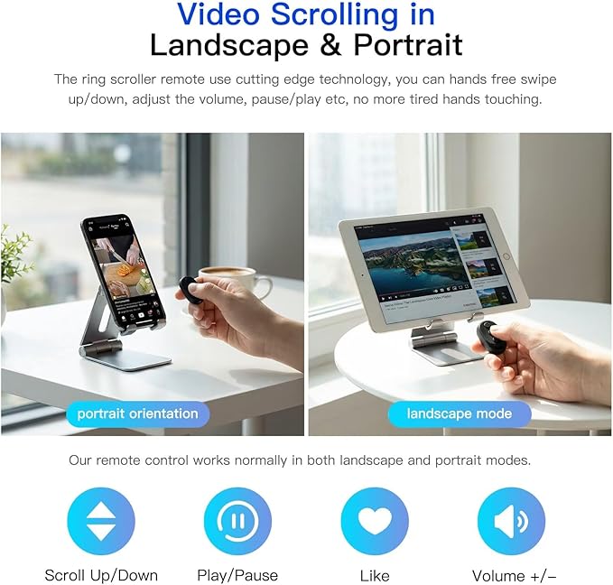 HEKUTU Social Media Scrolling Ring Remote - Image 7