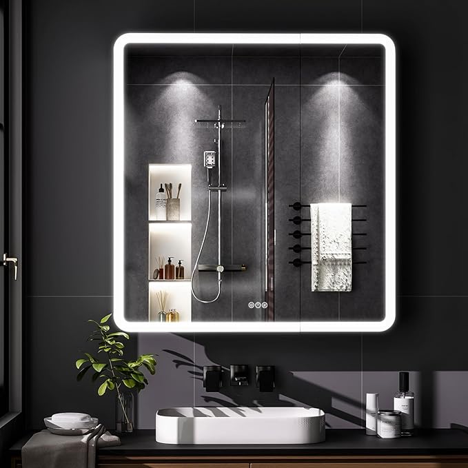 LED Bathroom Medicine Cabinet by Unknown