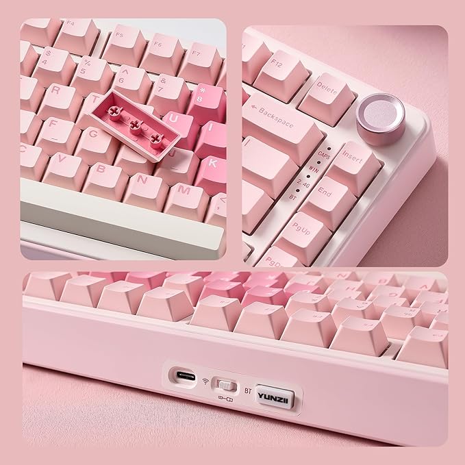 YUNZII B75 PRO Wireless Mechanical Keyboard, 75% Layout - Image 8