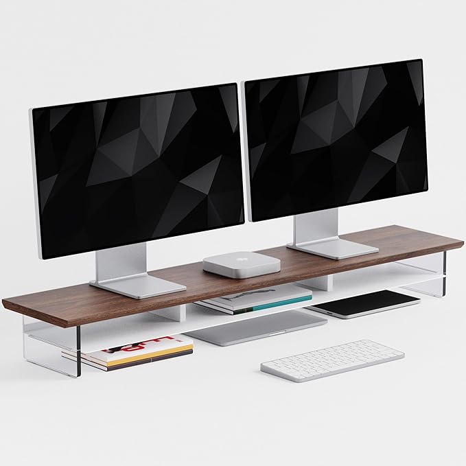 FENSULN Dual‑Tier Monitor Stand by FENSULN