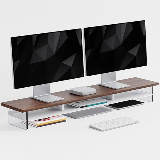 FENSULN Dual‑Tier Monitor Stand by FENSULN