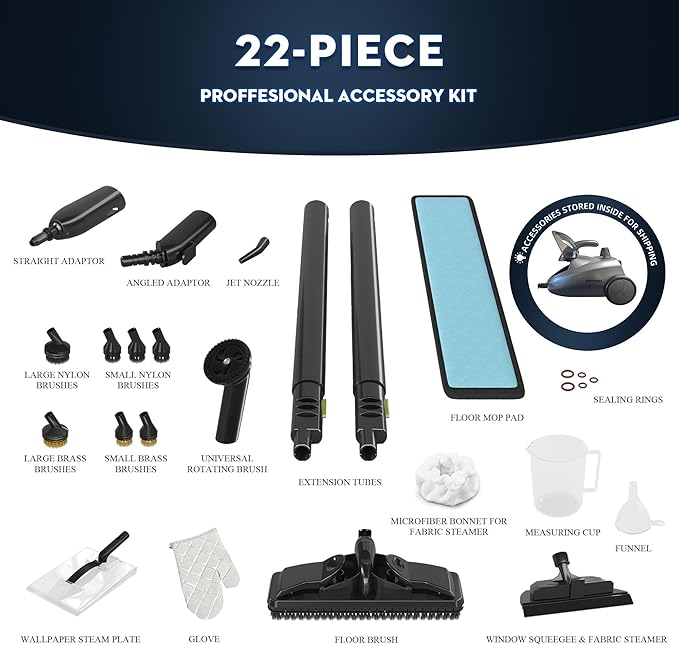 GOATCLEAN Steam Cleaner, Power Steamer - Image 2