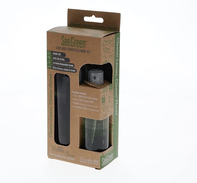 SEEGREEN Lens and Screen Cleaning KIT | Eyeglass, Sunglass and Screen Cleaner | - Image 2