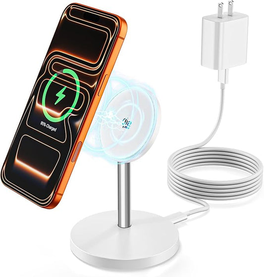 Magnetic Wireless Charger Stand, 25W Fast Mag Safe Charger iPhone Stand by Unknown
