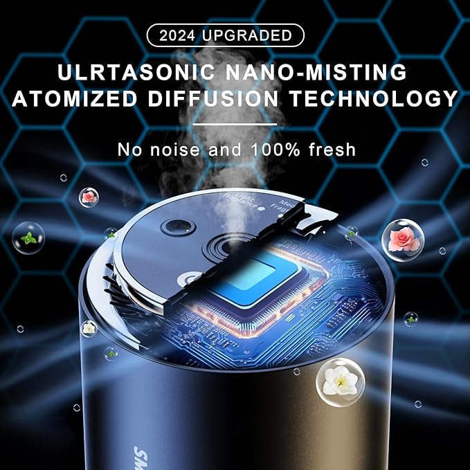2025 Upgrade Smart Car Air Freshener, Rechargeable Car Air Freshener Diffuser - Image 3