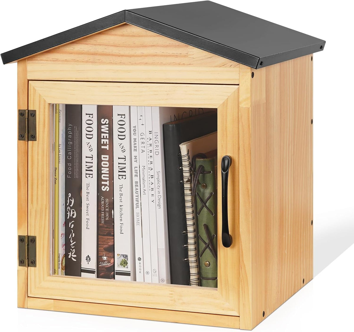 outdoor library outdoor book box storage, 13x11x16 inch, main product view