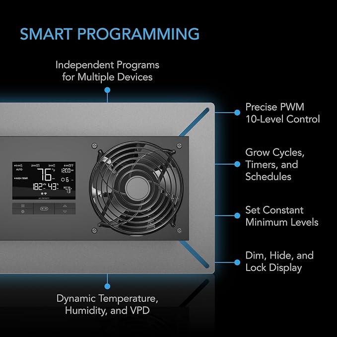 AC Infinity AIRTITAN T8-N, Crawlspace Basement Ventilator Fan, WiFi - Image 3