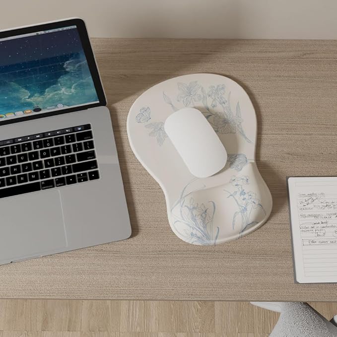 ErgoComfort Gel Wrist Rest Mouse Pad-Ergonomic Office Mousepad - Image 2