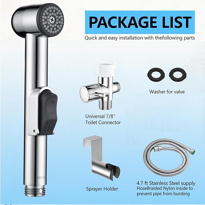 Handheld Bidet Sprayer for Toilet - Image 6