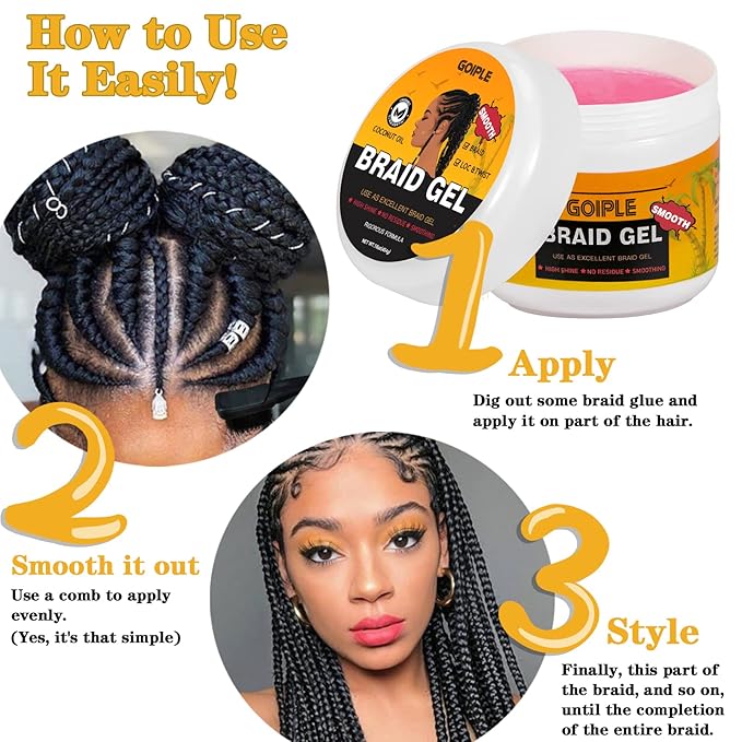 16 OZ Big Capacity Strong Hold Smoothing Gel - Image 6