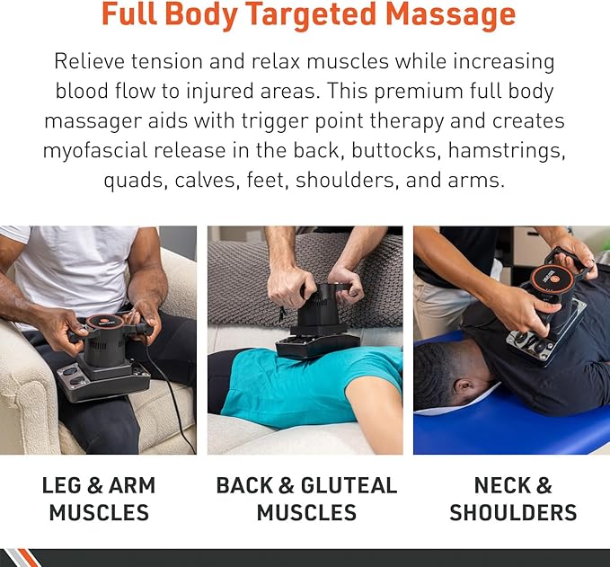 Body Sport Therapeutic Dual Speed Professional Vibrating Massager - Image 5