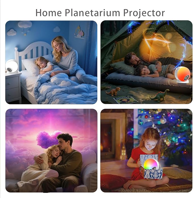 Galaxy Projector, Flevo Star Projector, Bedroom Night Light - Image 4