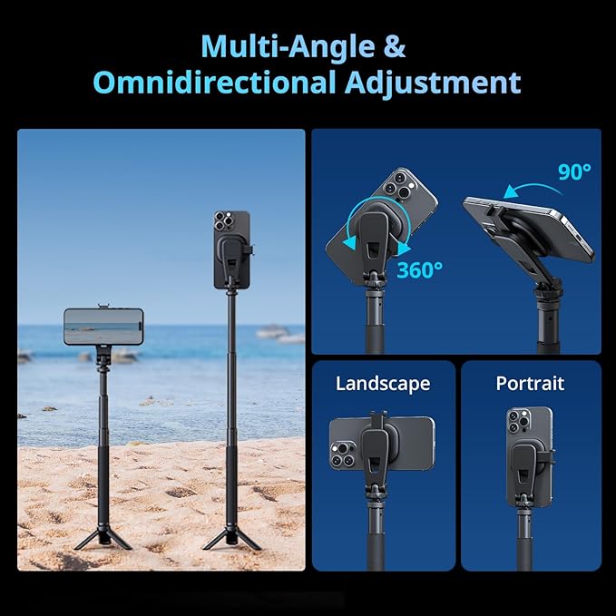 SMALLRIG AC-10 Magnetic Attachable Phone Clamp, Phone Mount - Image 3