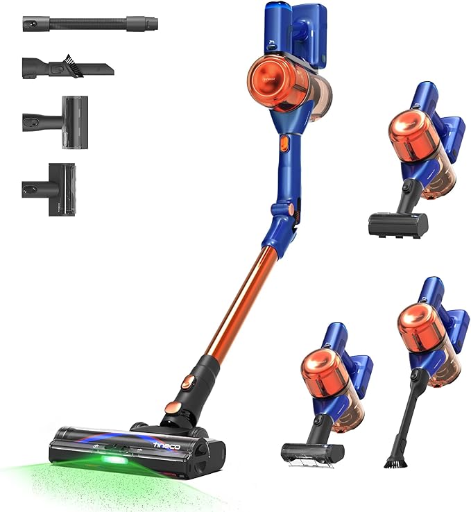 Tineco Pure ONE S70 Cordless Vacuum Cleaner, 200AW Powerful Suction, 3D Sense by Tineco