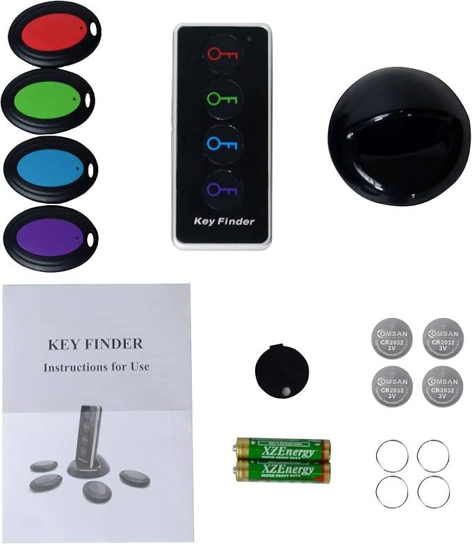 Key Finder with 100dB Loud Sound & 4 Receivers - Image 7