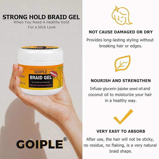 16 OZ Big Capacity Strong Hold Smoothing Gel - Image 4